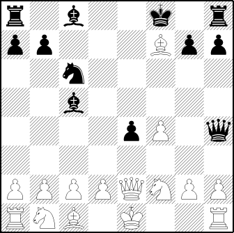 r1b2k1r_pp3Bpp_2n5_2b5_4pP1q_8_PPPPQNPP_RNB1K2R__b__KQ__-__2__11